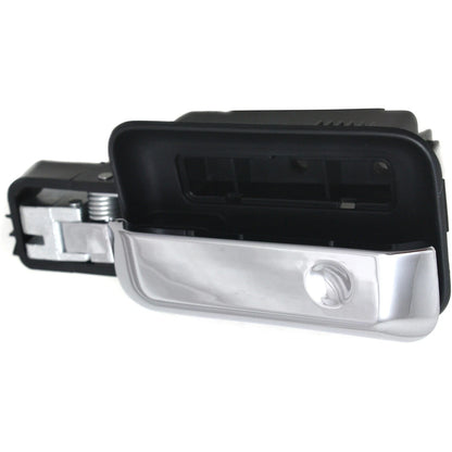 2X Door Handle Set for Ford F-150 (2004–2008) Power Locks Black Chrome Lever