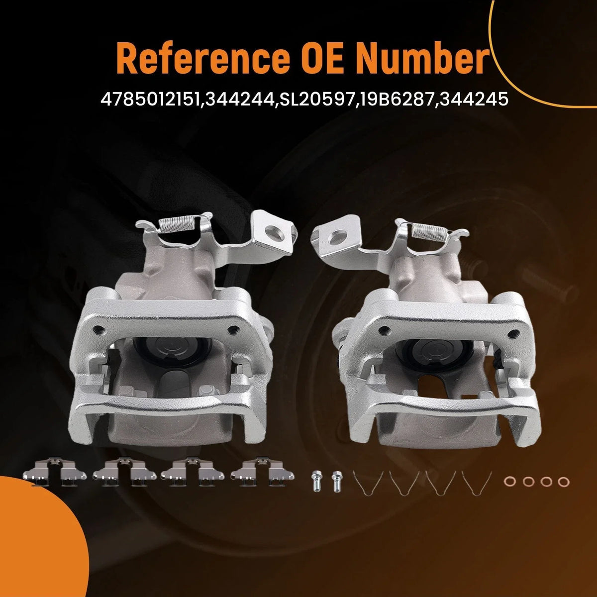 Rear Disc Brake Calipers for Toyota Prius 2010-2015 SL20597