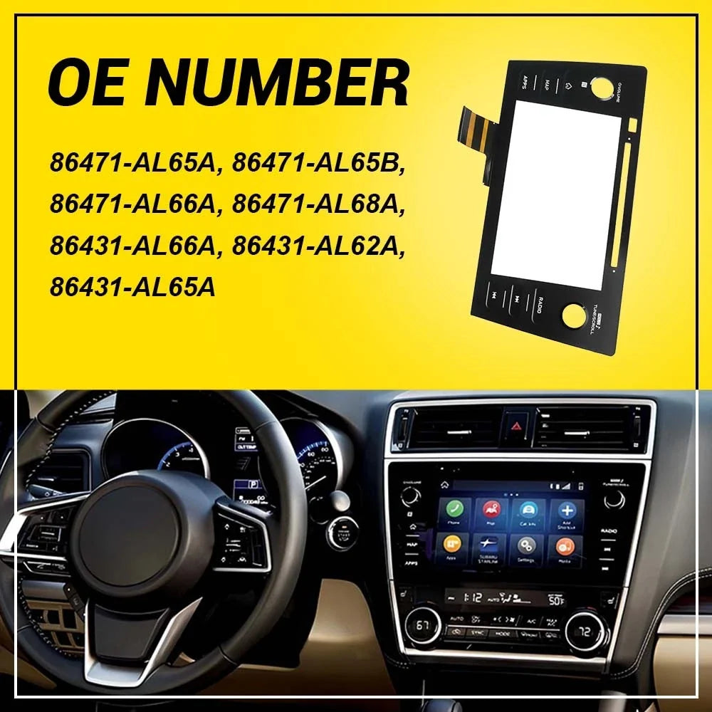 Digitizer Touch Screen for Subaru Legacy Outback (2018-2019)