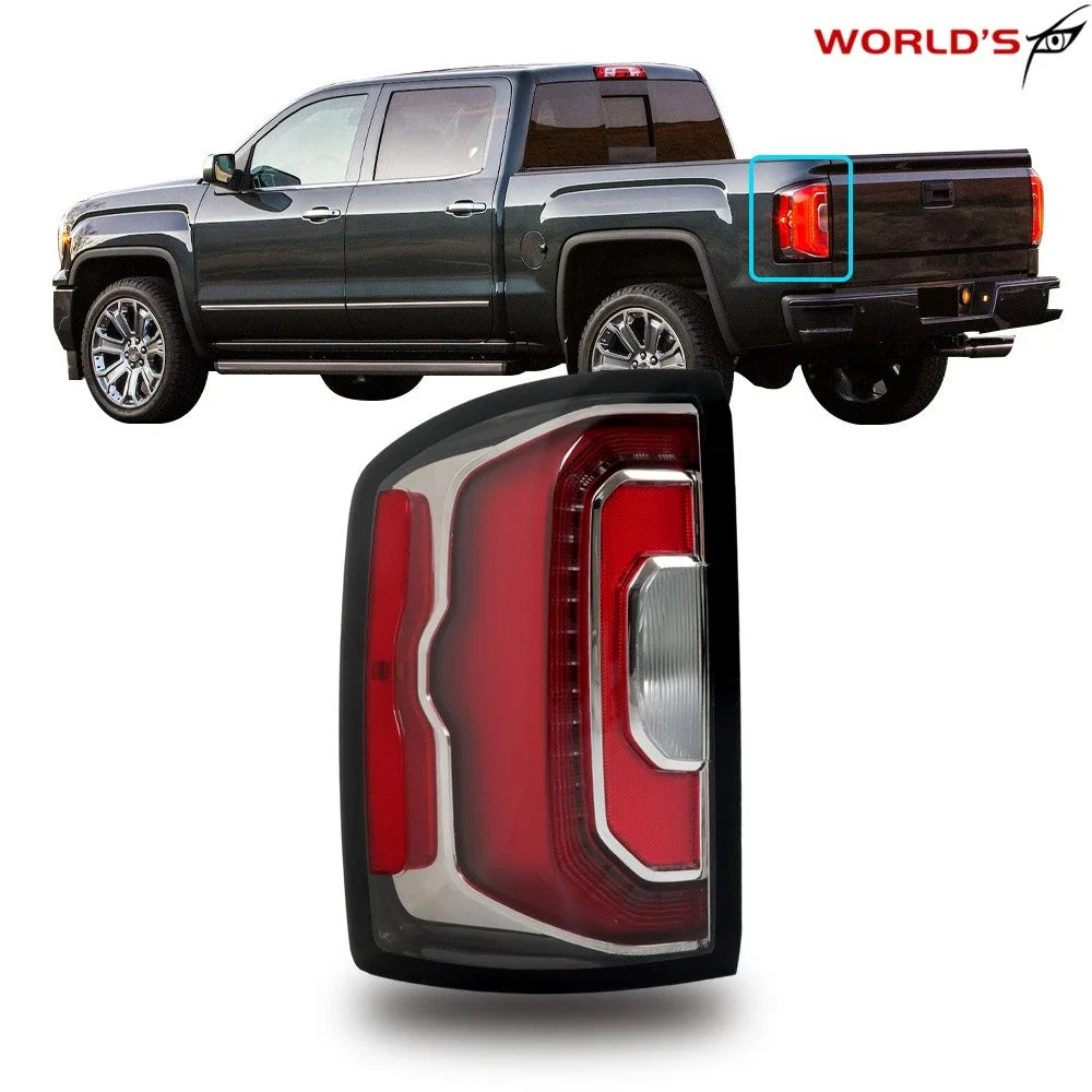 LED Tail Light Brake Lamp for GMC Sierra (2016–2018) Rear Left Side