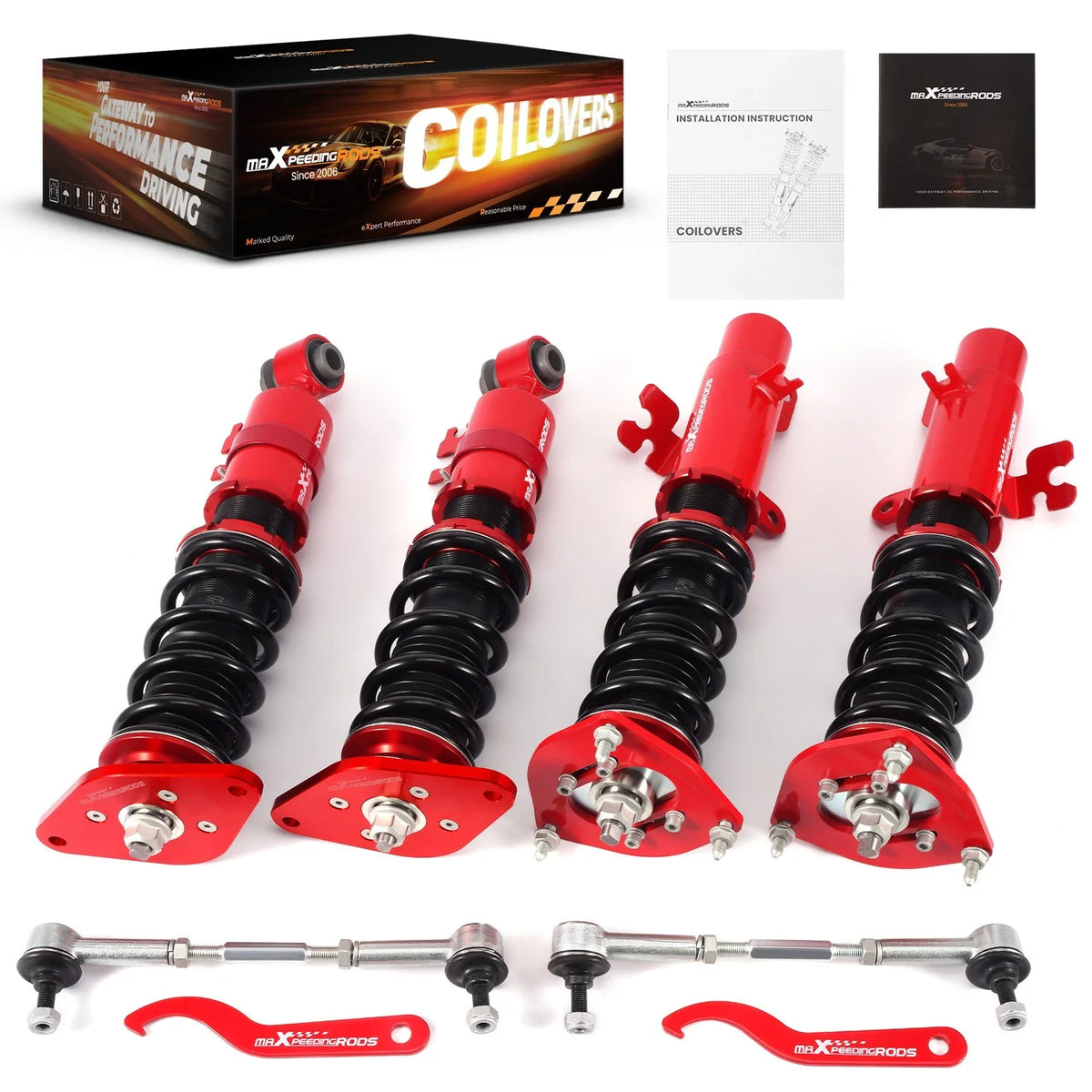 Adjustable Coilovers Suspension System for Mini Cooper R56 2007-2015