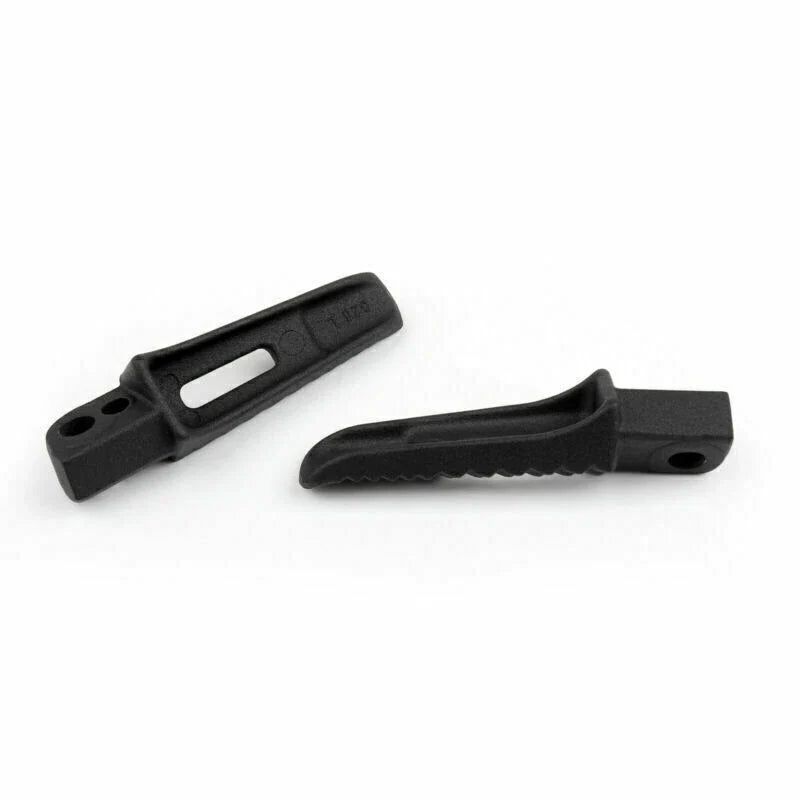 Aluminum Rear Footrests Pegs - Black for Suzuki GSXR 600 750 1000 (T9)