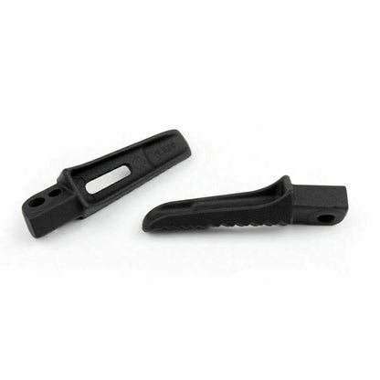 Aluminum Rear Footrests Pegs - Black for Suzuki GSXR 600 750 1000 (T9)