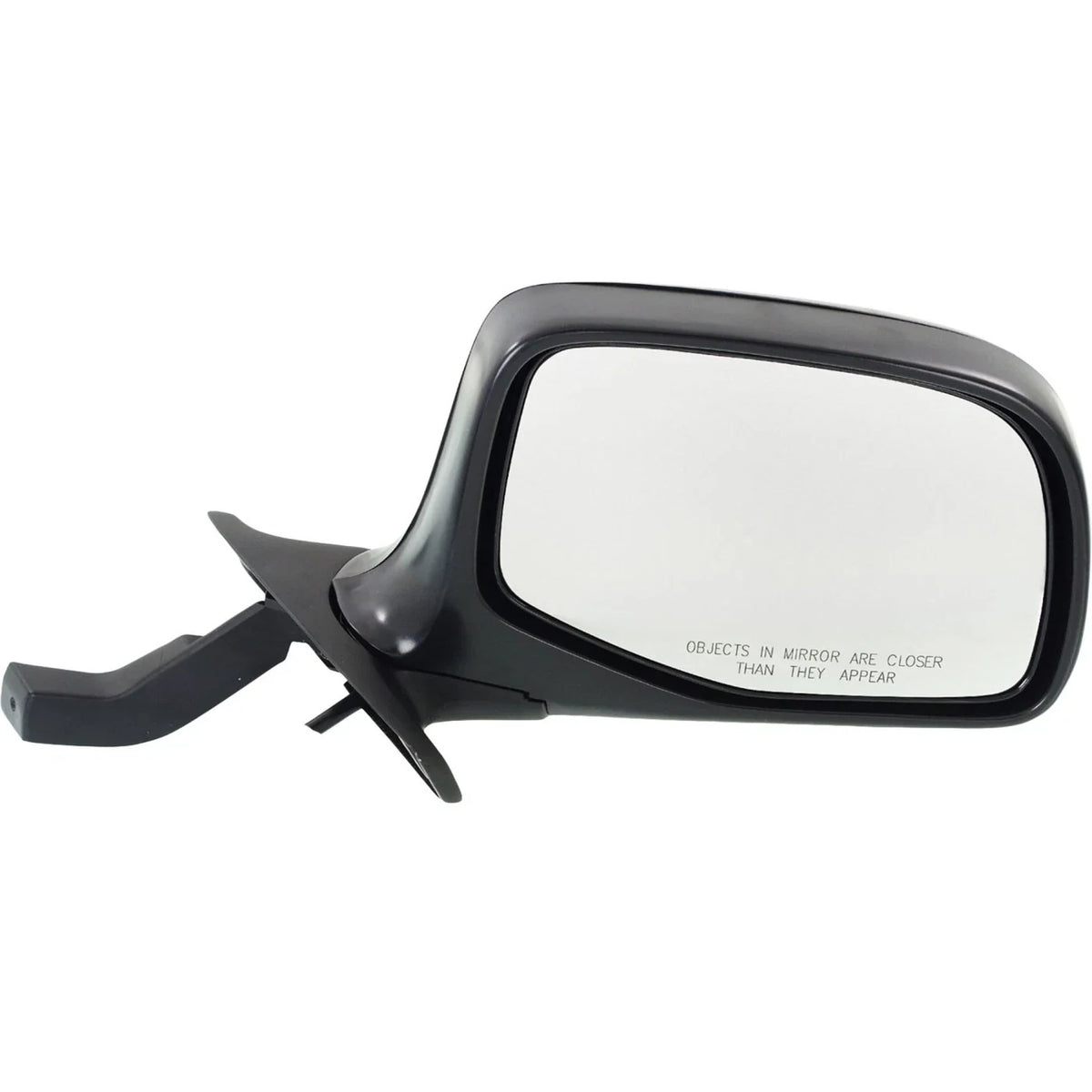 Set of 2 Power Side View Mirrors for F-Series Truck (Chrome & Black)