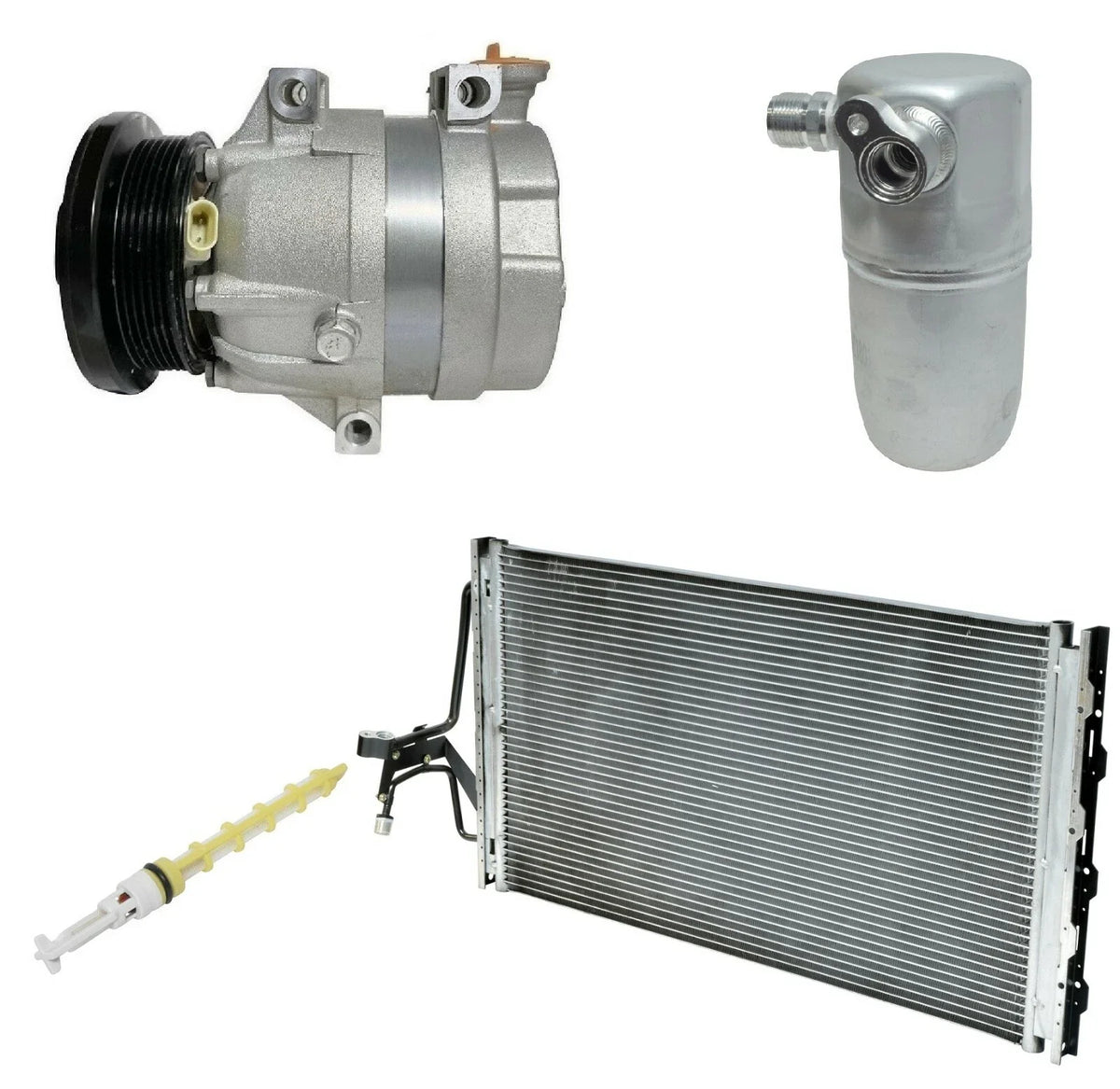 A C Compressor Kit With Condenser Replacement for Oldsmobile Silhouette (2000–2004)