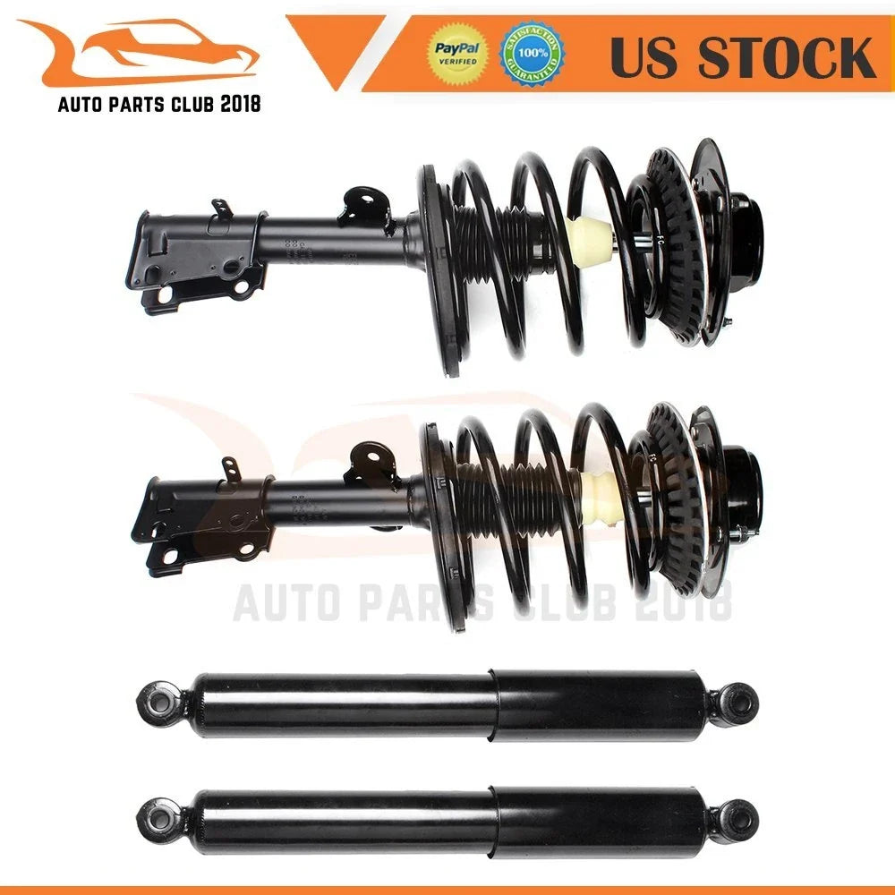 Complete Strut Springs & Shocks Set for Chrysler Town & Country (2001–2007)