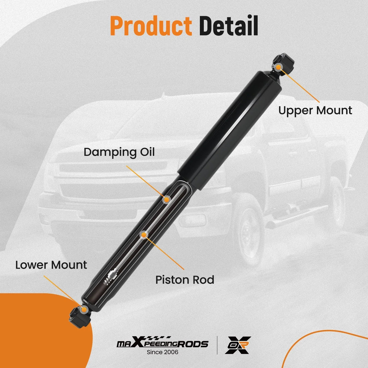 Front Struts Control Arm for Dodge Ram 1500 (2009–2018)