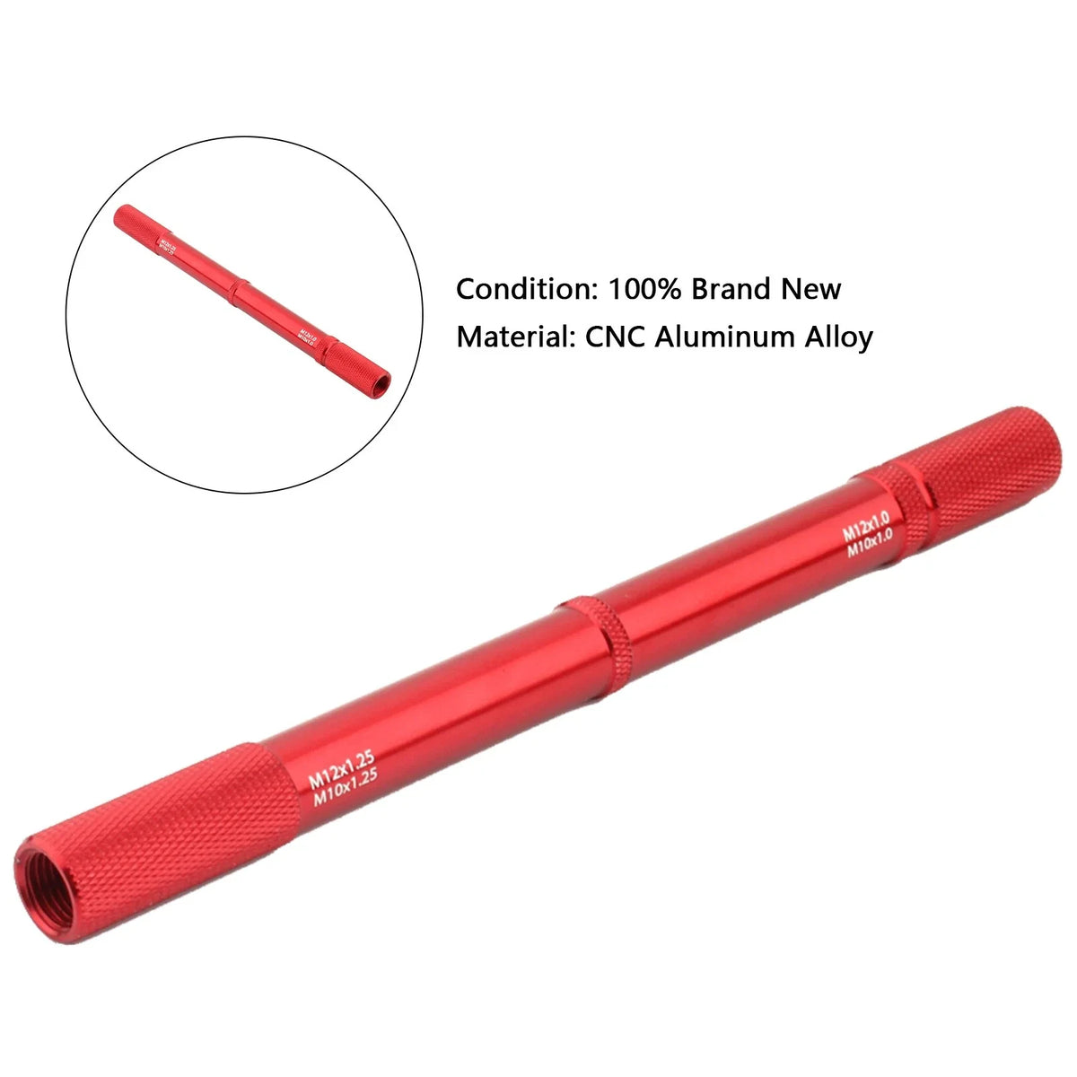 Motorcycle Suspension Fork Bleed Tool - Red, Universal Design