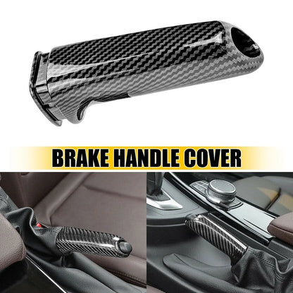 Carbon Fiber Handbrake Handle Cover - BMW E92 E90 E46 F30 E60 E63