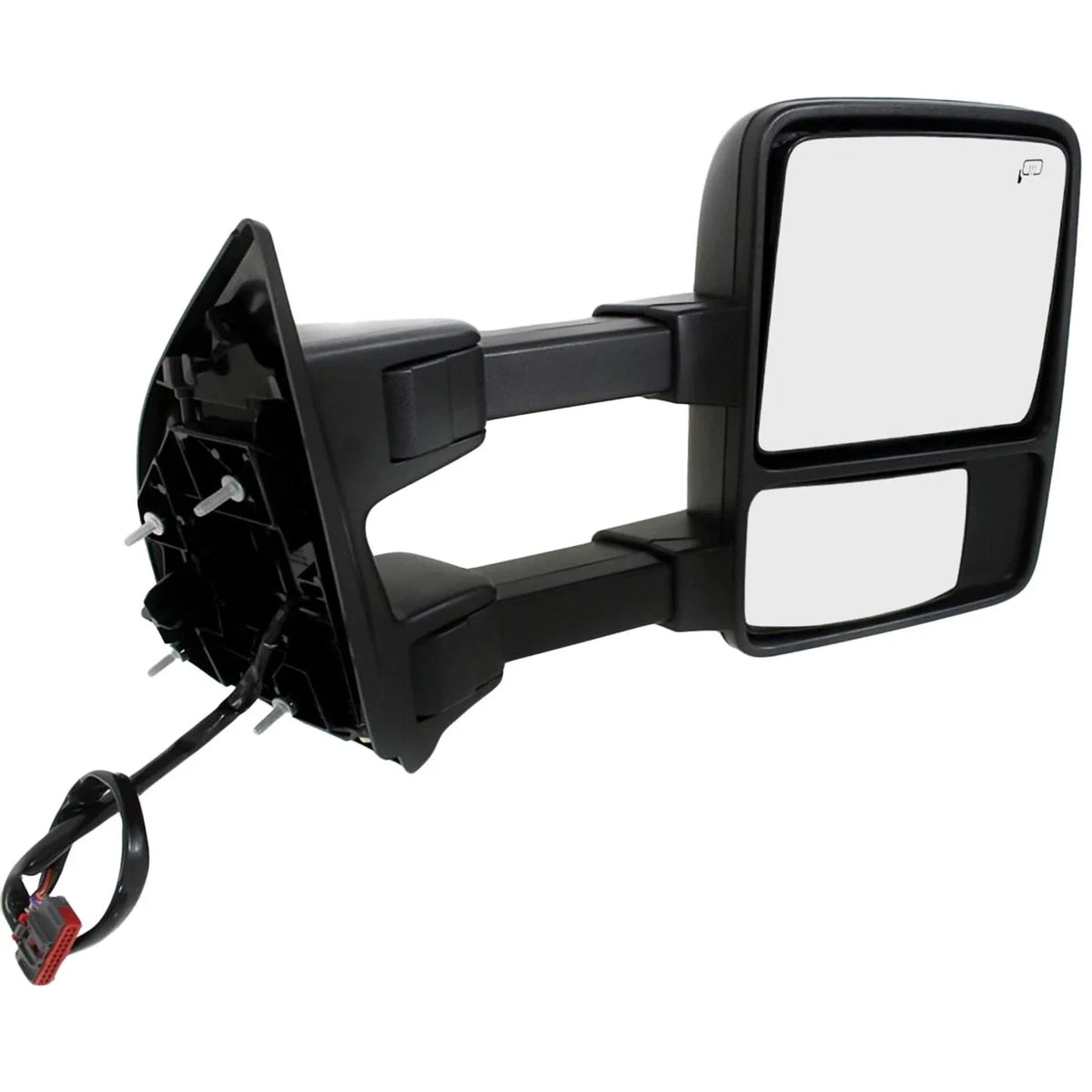 Tow Mirror Set for Ford F250 Super Duty (2008–2009) Power Heated Extendable