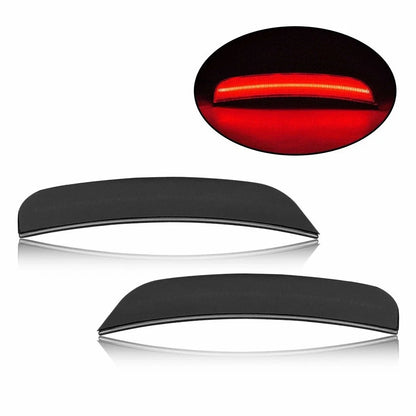 2X Smoked Lens LED Rear Side Marker Lights for Chrysler 300 (2015–2023)