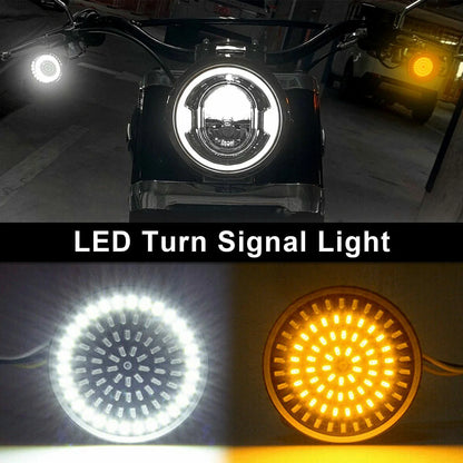 Turn Signal Light Inserts 1157LED for Dyna & Sportster Harley Davidson