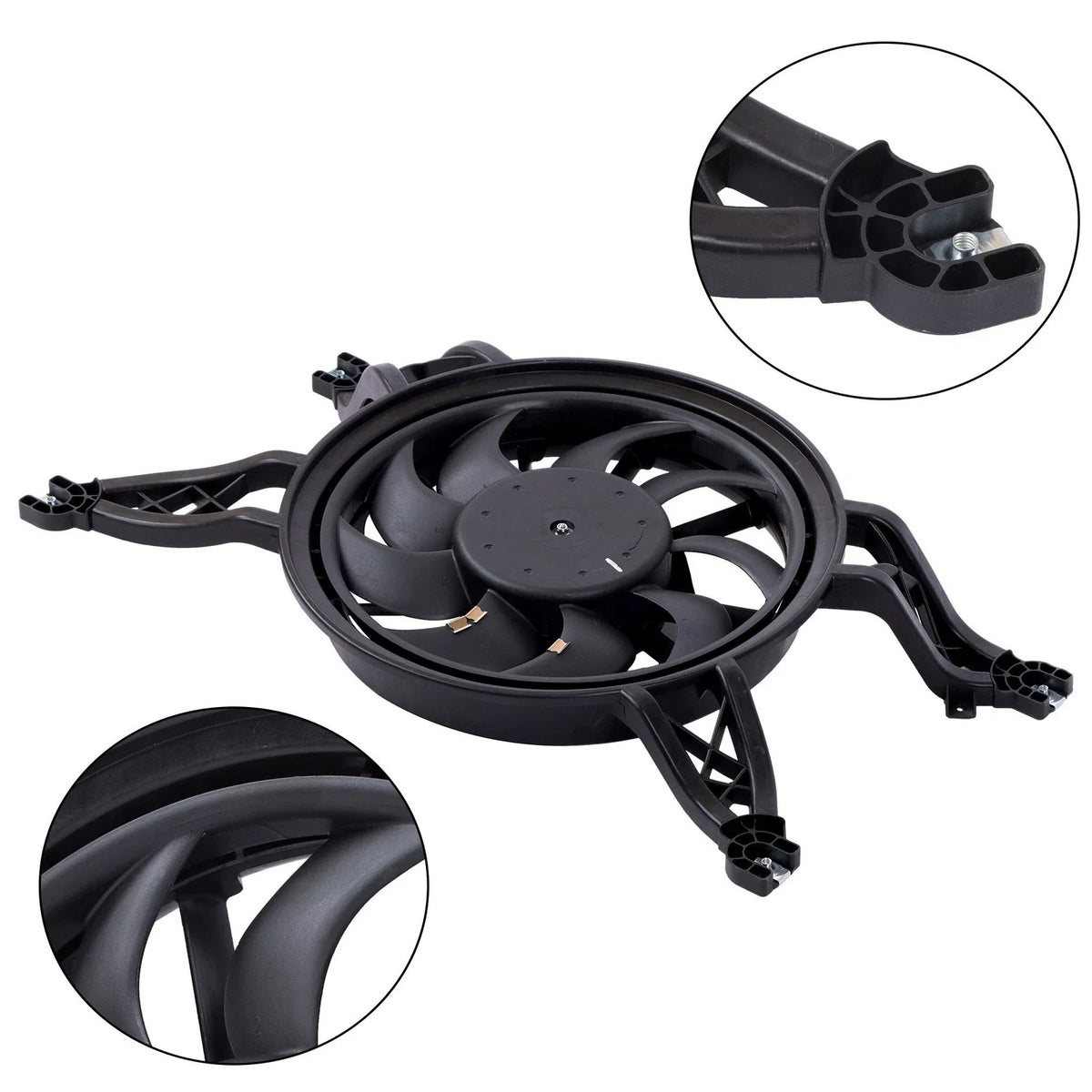Radiator Cooling Fan Assembly for 3.0L Ford F-150 (2018–2020) JL3Z8C607C