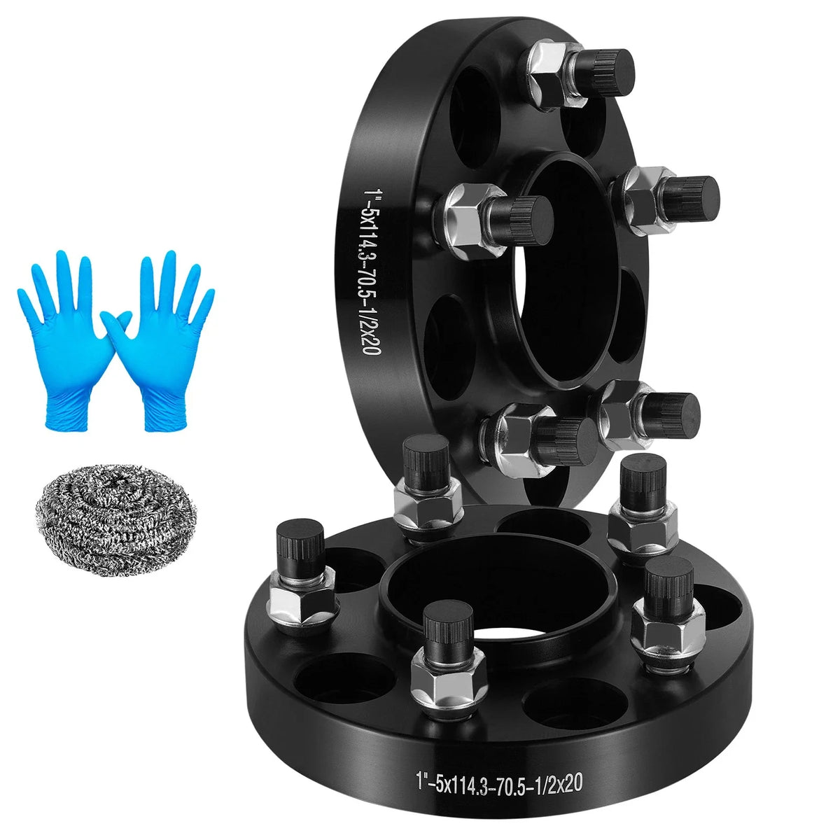 2X 1" Hubcentric Wheel Spacers for Ford Galaxie (1960–1967)