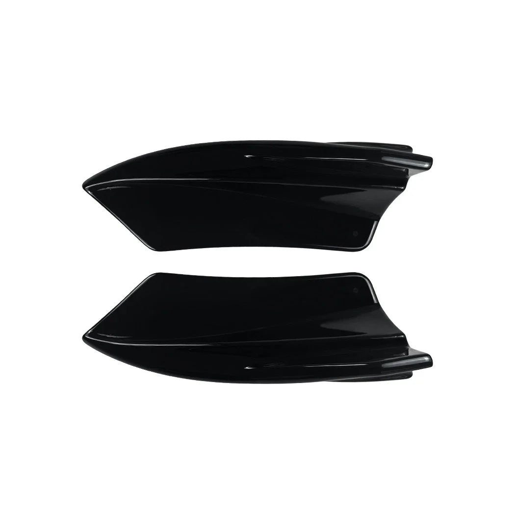 Pair of Gloss Black Side Splitters for Audi S5 8T (2013–2016)