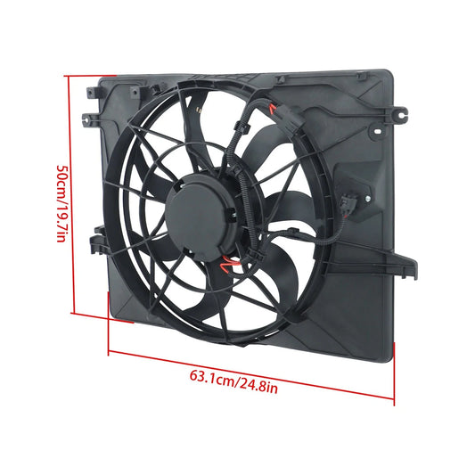 Radiator Cooling Fan for Hyundai Genesis Coupe 2.0L L4 (2013–2014) 253802M500