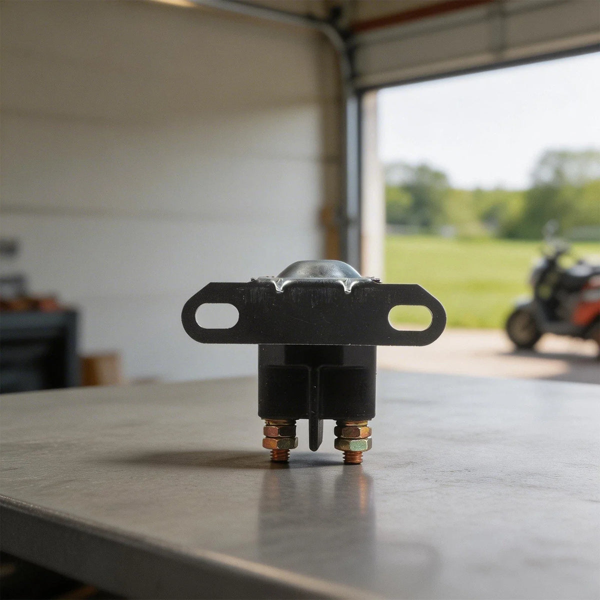 Starter Solenoid for Hustler Lawn Mower (Part Replacement)