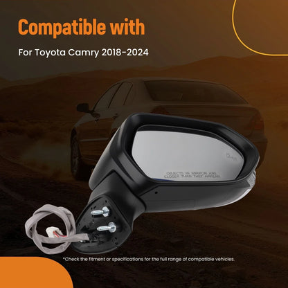 Signal BSM Heated Mirror for Toyota Camry 2018-2020