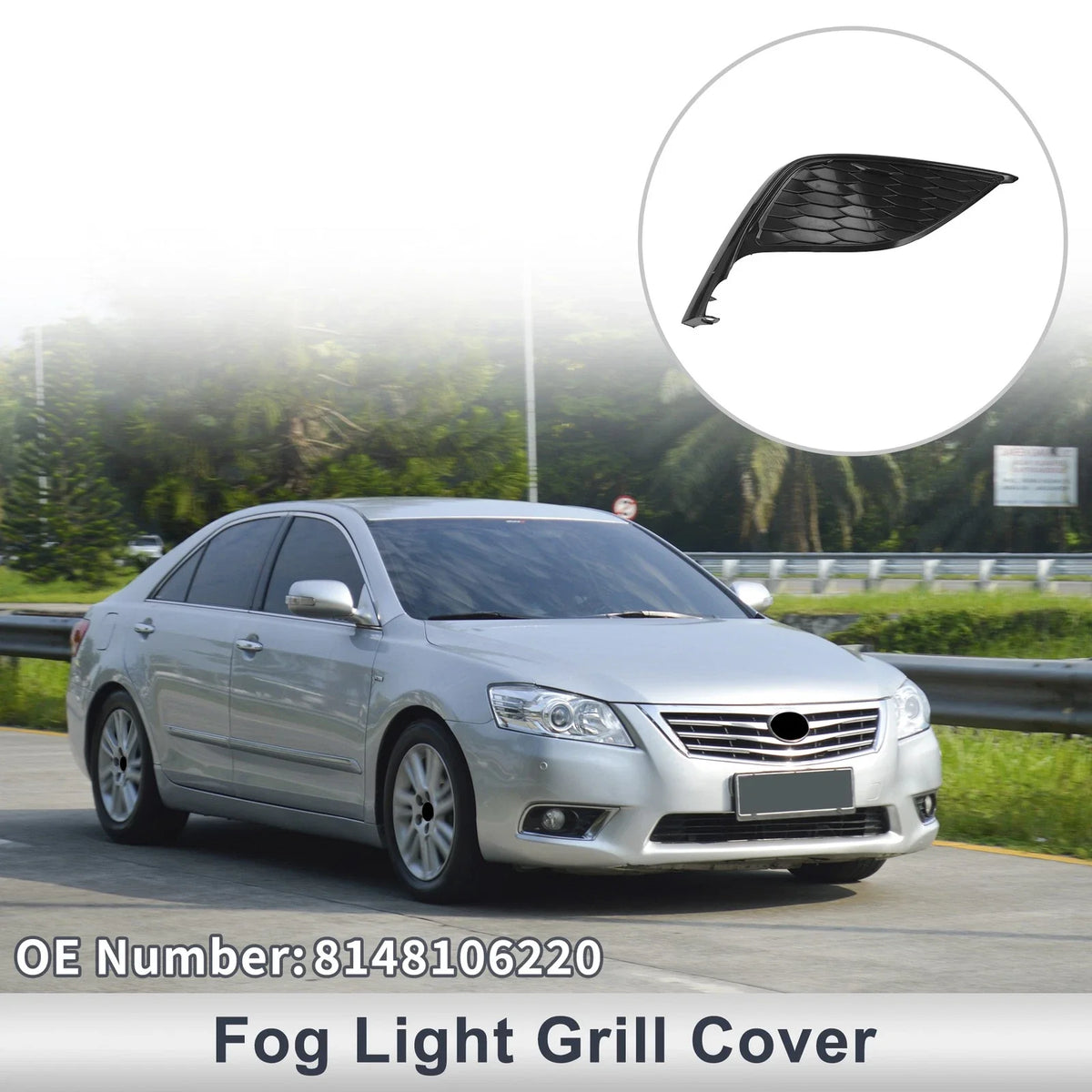 1 Pc Fog Light Grill for Toyota Camry (2021–2023) No. 8148106220