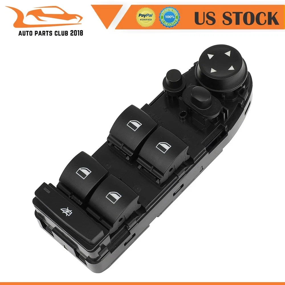 Front Left Power Window Switch for BMW X5, X6 (2007–2013)