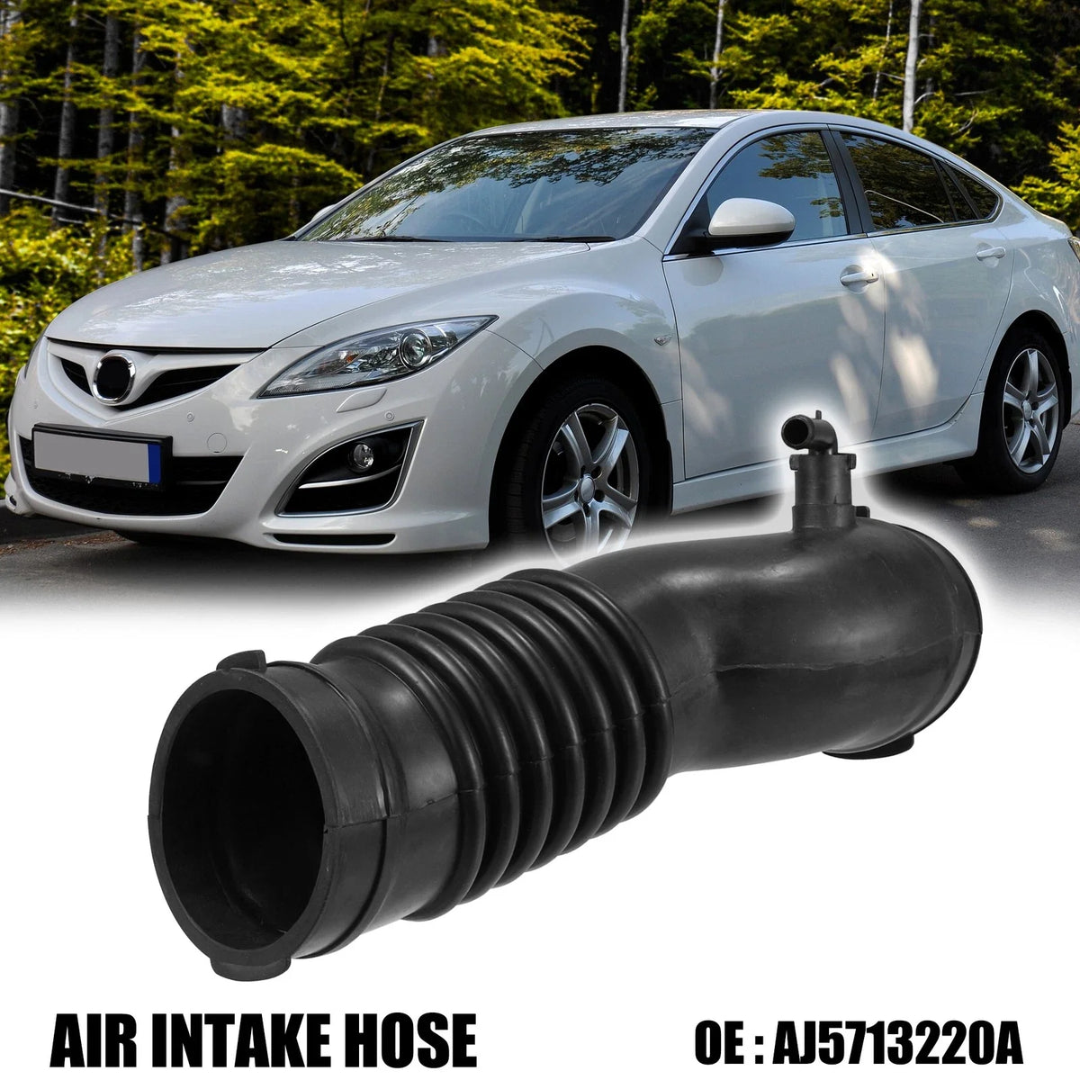 Air Intake Hose Tube Throttle Body AJ5713220A for Mazda 6 (2003–2004)