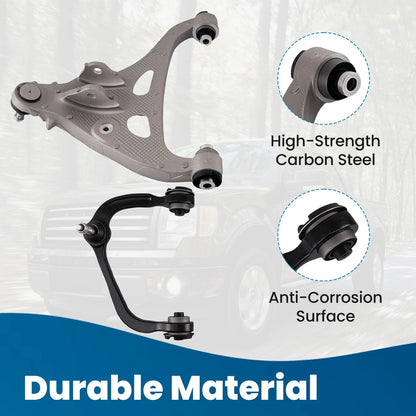 10pc Complete Control Arm Set for Ford F-150 MARK LT (2005–2008) 2WD