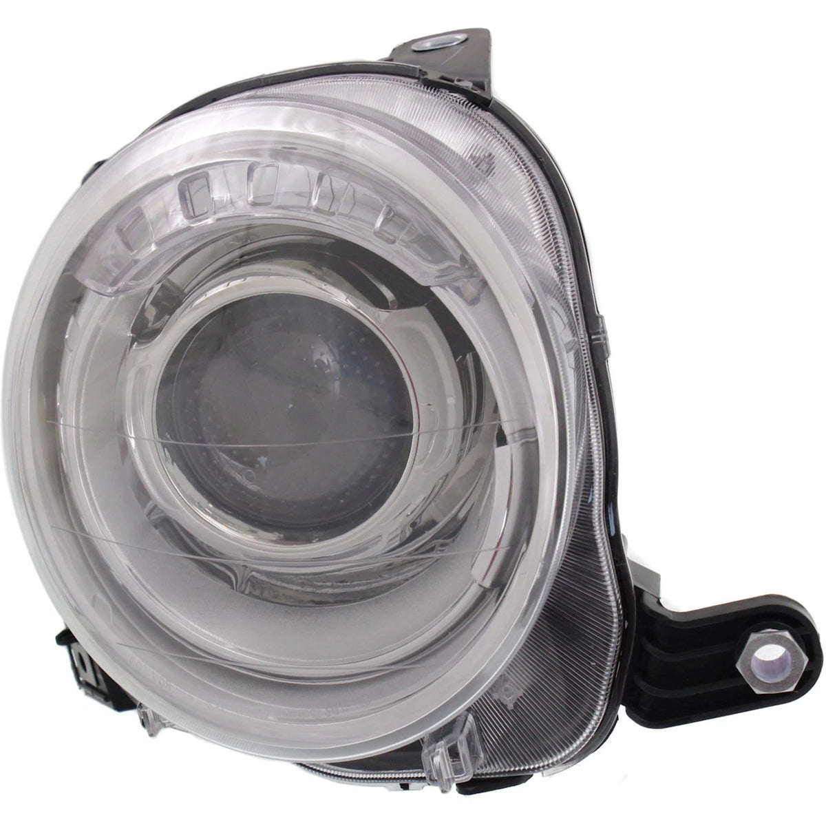 Halogen Headlight Set for Fiat 500 (2012–2019) Left & Right w/ Bulbs Pair