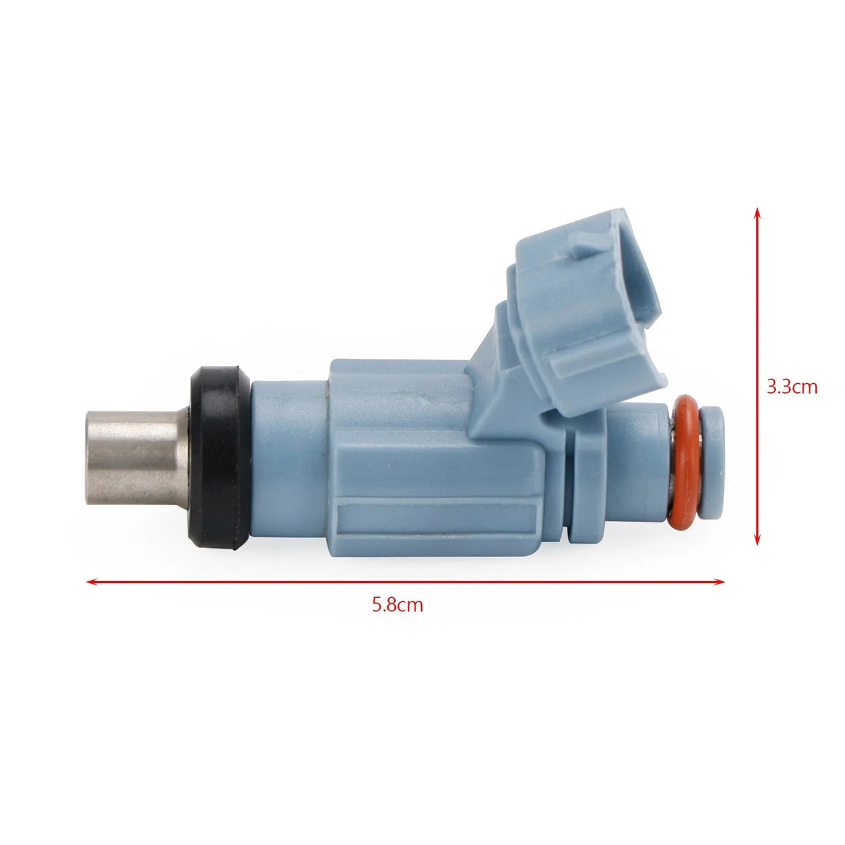 Set of 4 Fuel Injectors 15710-17H00 for Suzuki GSX650F Katana (2008–2009)