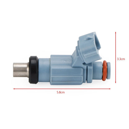 Set of 4 Fuel Injectors 15710-17H00 for Suzuki GSX650F Katana (2008–2009)