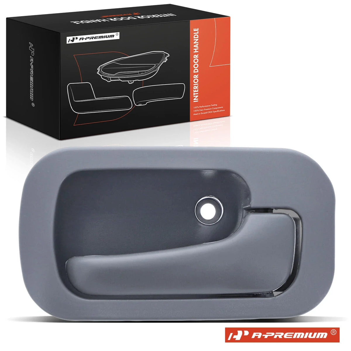 Rear Right Interior Door Handle with Key Hole for Honda Civic (1992–1995)
