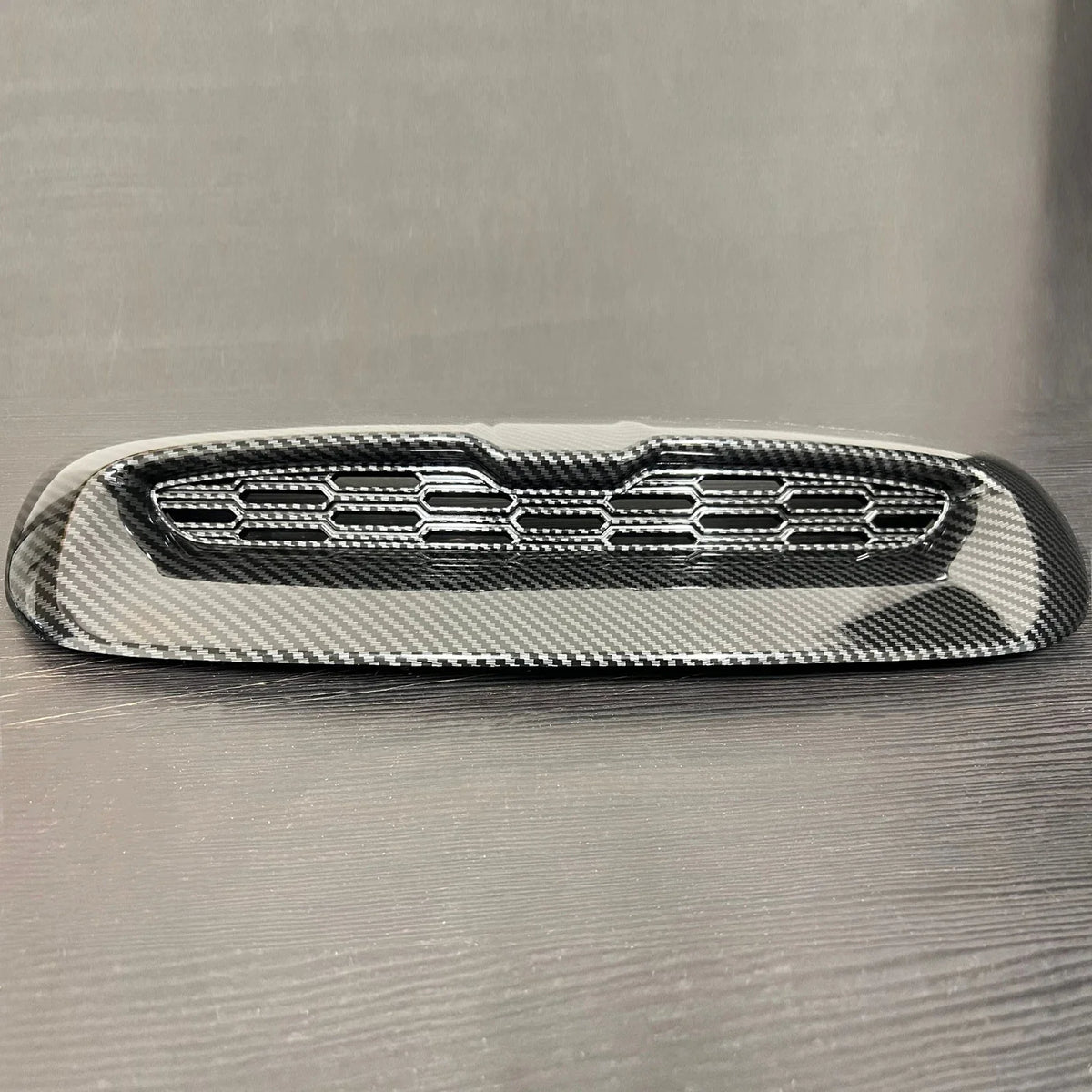 Hood Scoop Air Intake for Mini Cooper S R56 2007-2013, Carbon Fiber Front