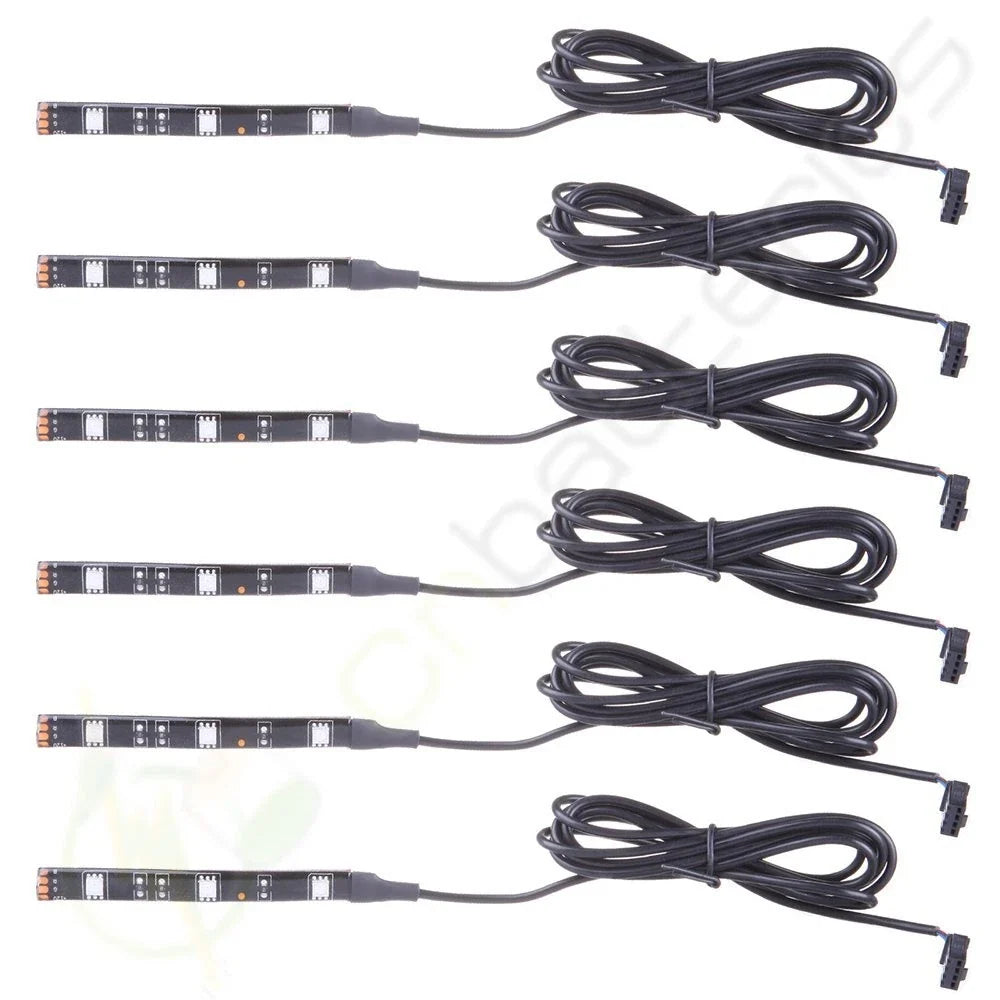 Universal 6pcs RGB LED Light Kit for Motorcycles