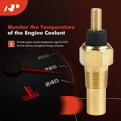 Temperature Sender for Engine Coolant - Jeep Cherokee XJ, Wrangler YJ 87-95