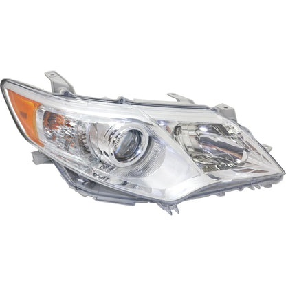 Halogen Headlight Set for Toyota Camry L/LE/XLE/Hybrid (2012–2014) with Bulbs
