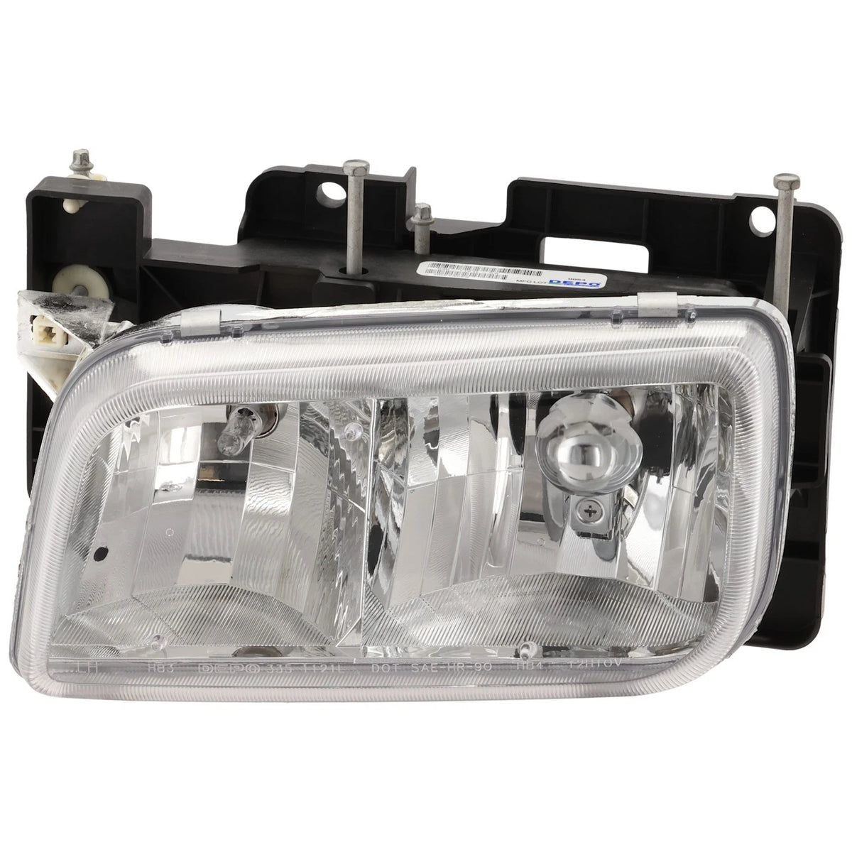 Driver Side Headlight for GMC Yukon (1992–2000) Halogen with Bulb