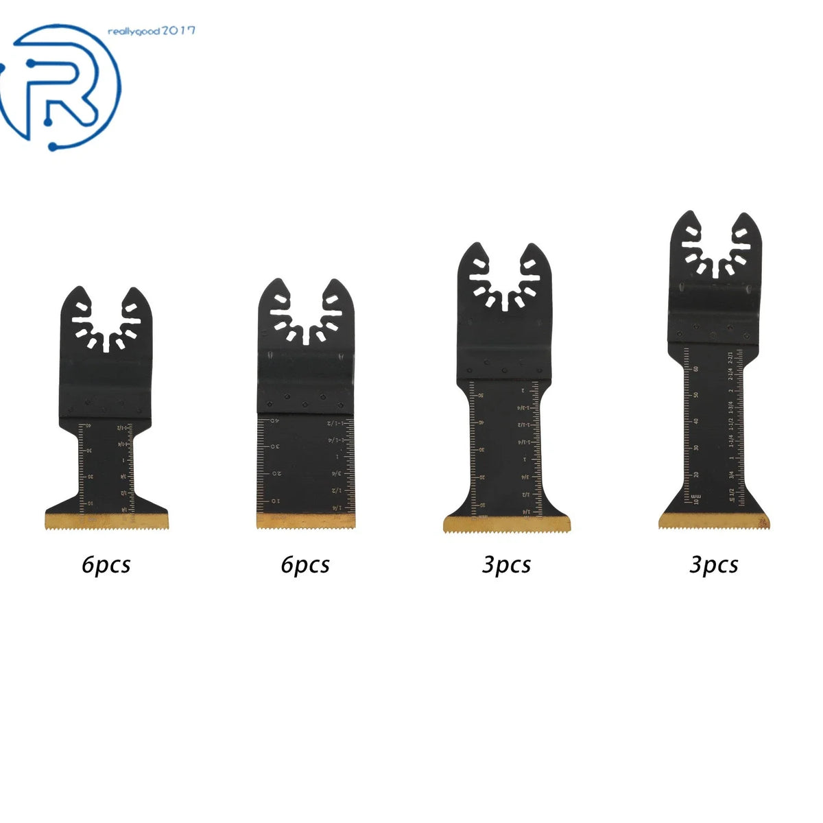 18x Oscillating Tool Blades for Professional Use (Compatible with )