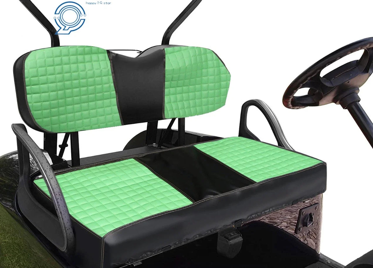 Green Seat Covers Set of 2 for Front and Rear of Club Car DS 2000.5–Present
