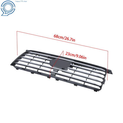 Front Grille Assembly for Subaru Forester (2006–2008) - Plastic Silver Trim