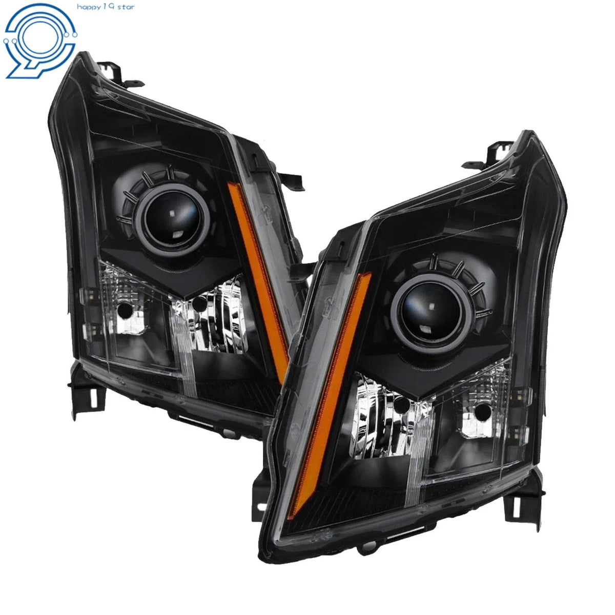 Halogen Projector Headlights Pair for Cadillac SRX (2010–2016) RH+LH