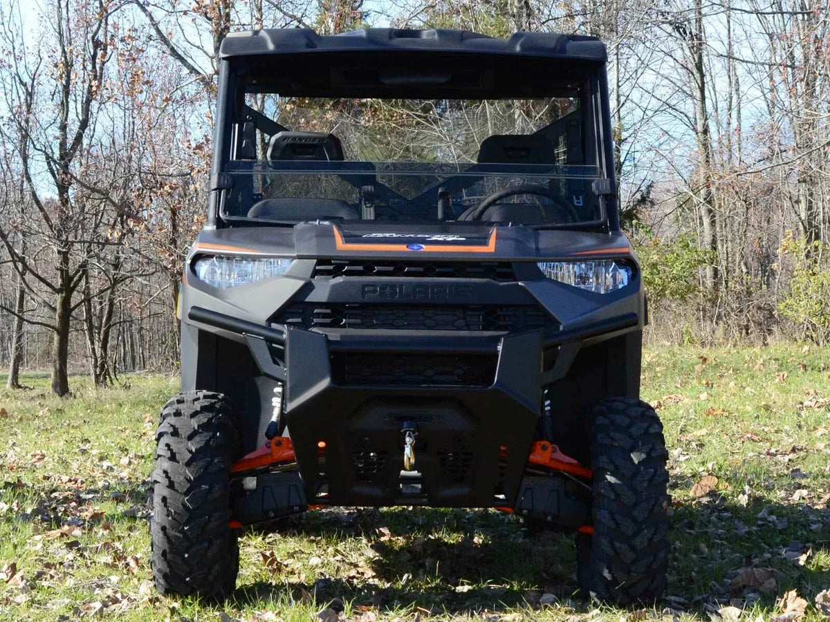 Dark Tinted Half Windshield for Polaris Ranger XP 900 / Crew (2013–2023)