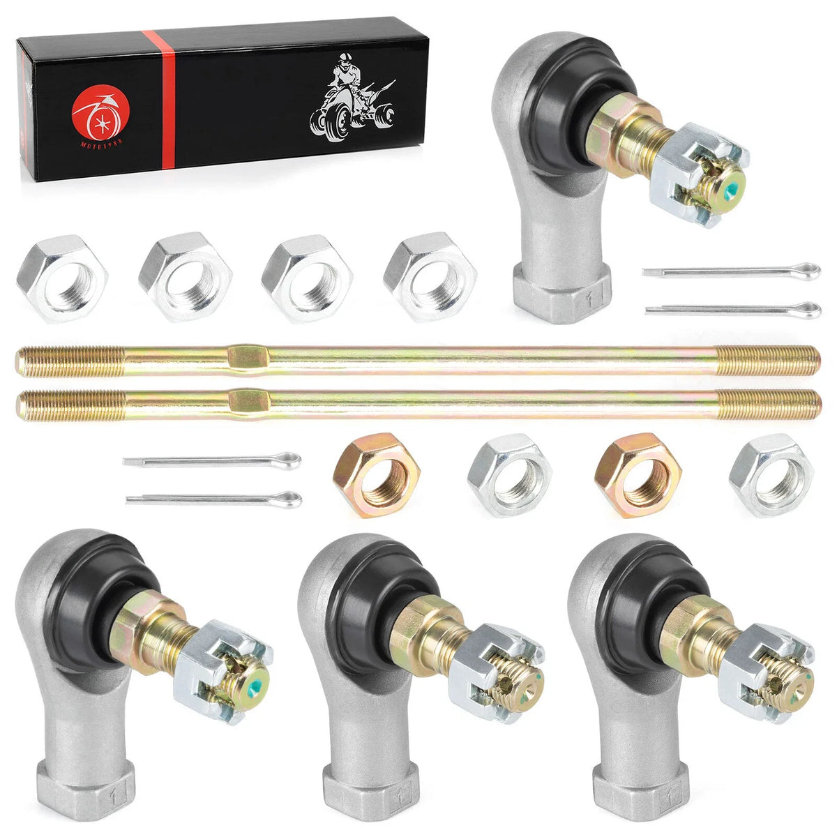 Tie Rod Set - 2 Units for Yamaha Bear Tracker 250 (1999–2004)