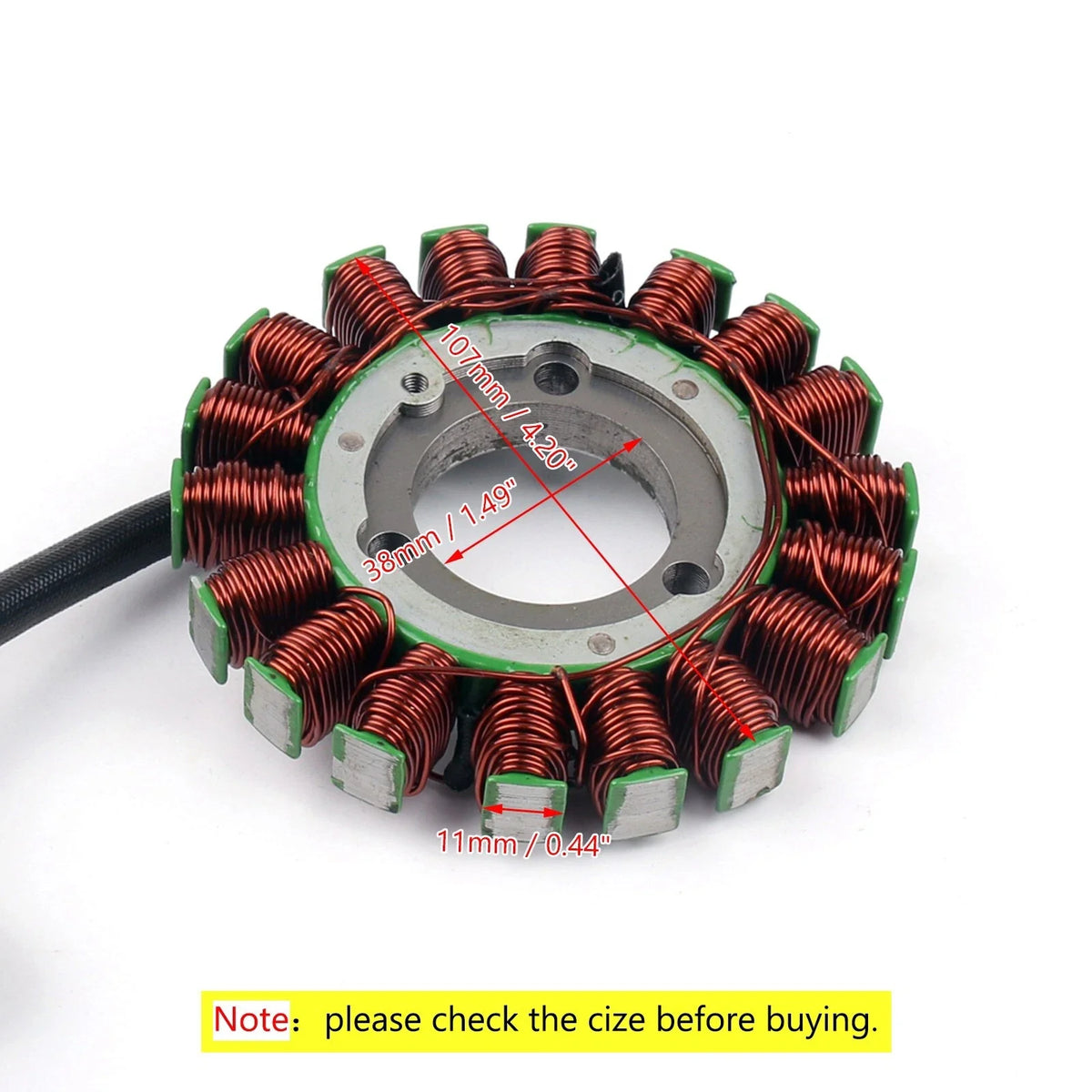 Magneto Engine Stator Generator Charging Coil for Suzuki GSXR 600/750 (2006–2014)