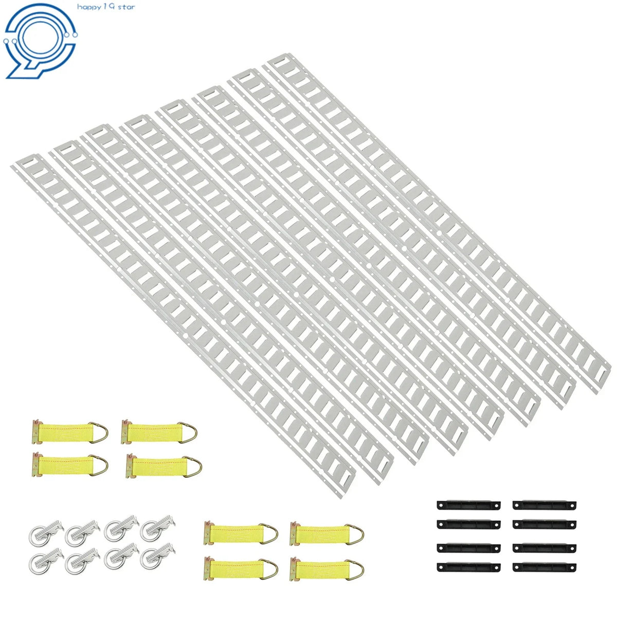 E Track Tie Down Rail Kit for Enclosed Cargo Trailer (5')