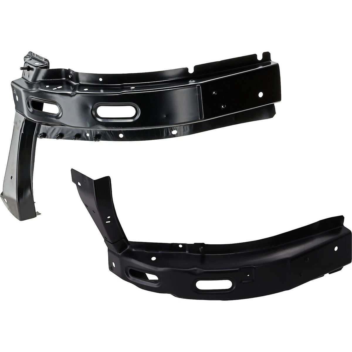 Set of 2 Radiator Supports for Driver & Passenger Side (Lower Left Right)