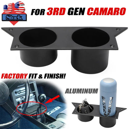 Dual Cup Holder Ash Tray Replacement for Camaro 3rd Gen