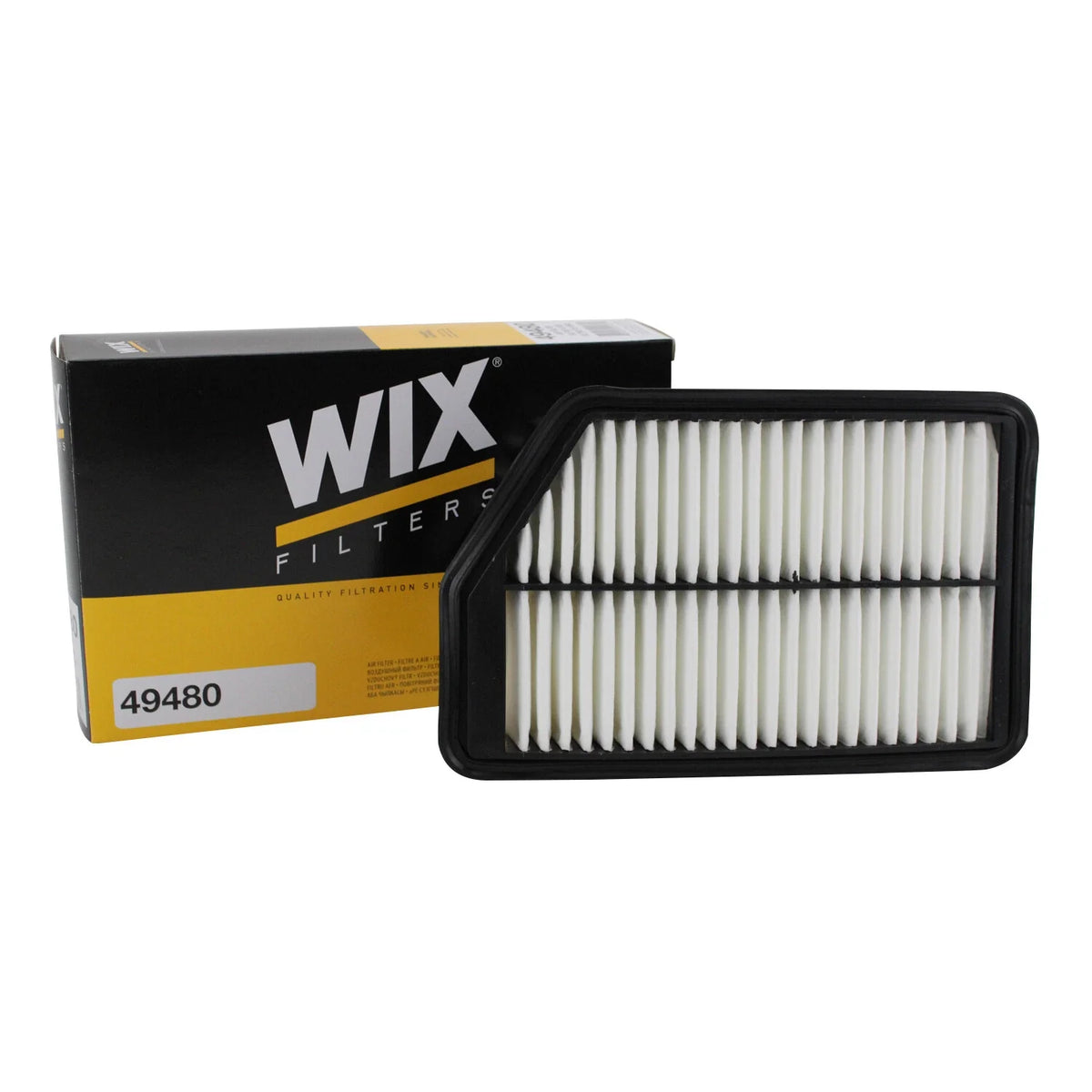 WIX 49480 Air Filter for Diverse Makes and Models