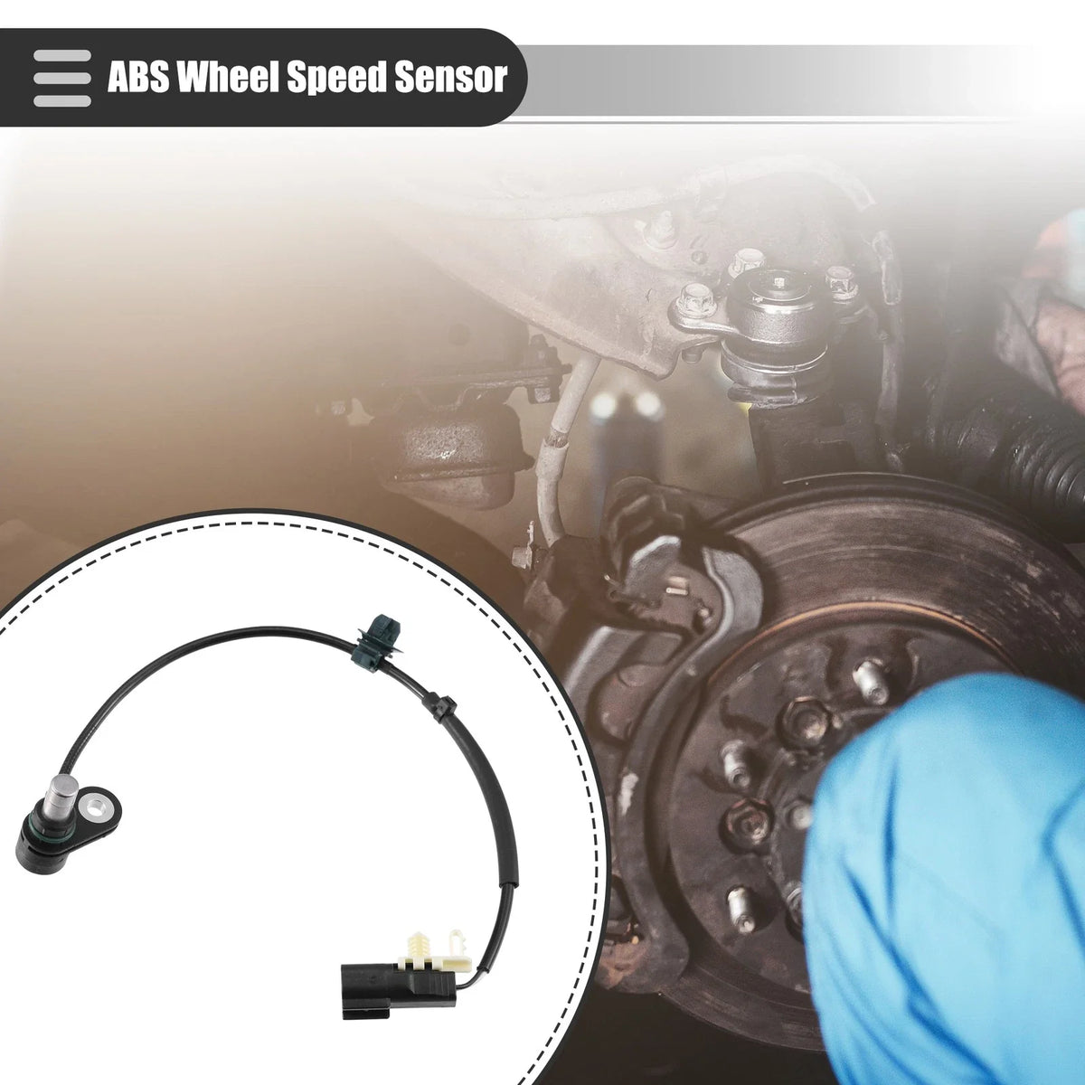 AB312C216AC Rear Left ABS Wheel Speed Sensor for Ford Ranger T6 (2011–2017)
