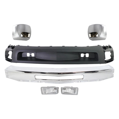 Front Bumper Face Bar for Chevy Silverado 2500 HD 3500 HD (2007–2019)