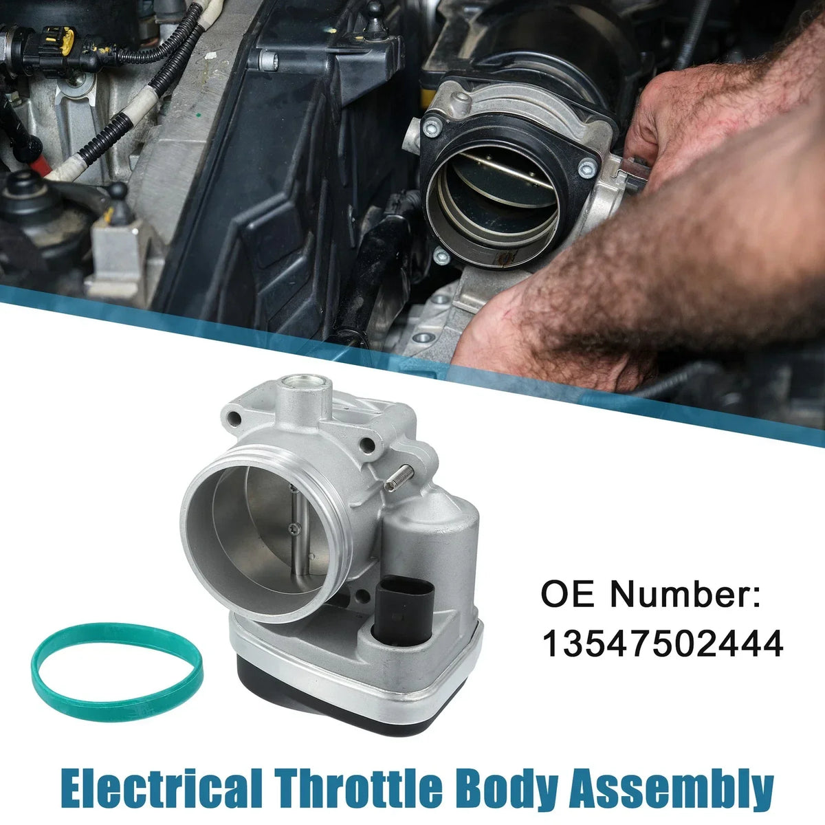 Electronic Throttle Body Assembly for 325i 2.5L L6 (2001-2005) BMW