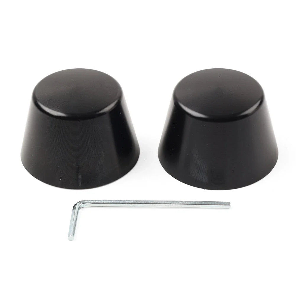 Front Axle Cap Nut Cover for Harley Touring Electra Glide Road King Softail